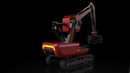 挖掘機改裝水果采摘機|其他產(chǎn)品|工業(yè)/產(chǎn)品|齊六 - 原創(chuàng)設計作品 